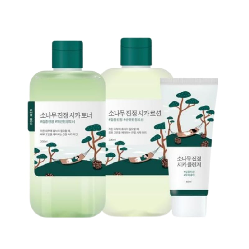 フォーマン 松の木 鎮静 化粧水/ローション 2種セット (+クレンザー 40ml 付け)