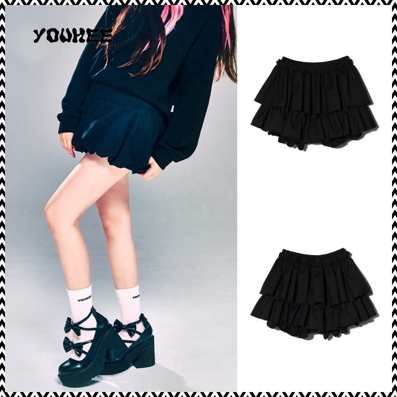 YOUHEE TUTU MINI SKIRT BALOON PANTS
