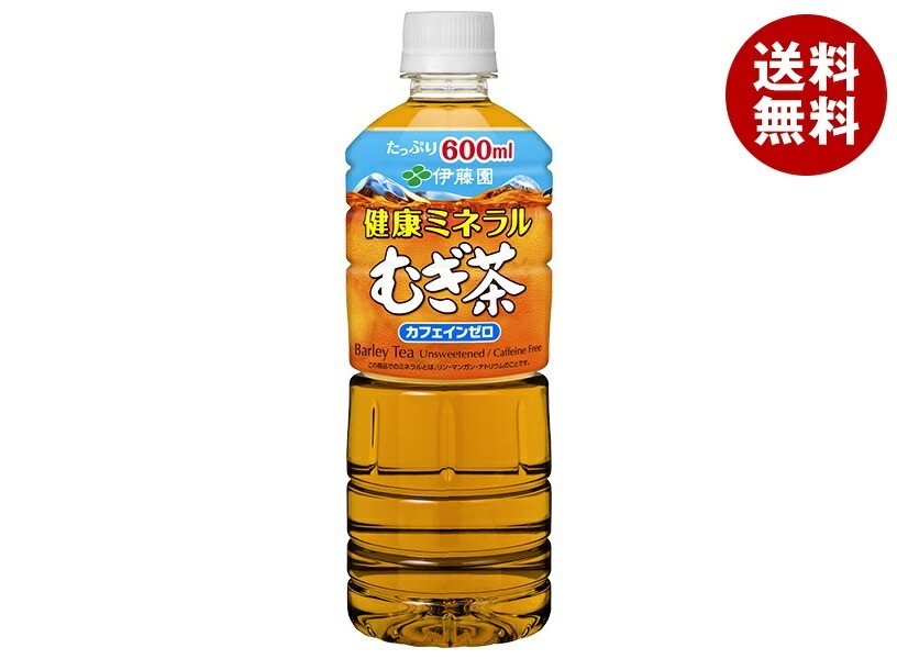 伊藤園 健康ミネラルむぎ茶 600mlPET×24本入×(2ケース)