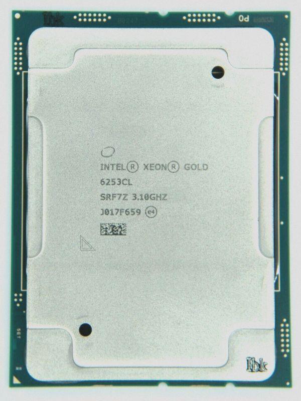 Intel Xeon Gold 6253CL SRF7Z 18C 3.1GHz 3.8/3.9GHz 24.75MB 205W LGA3647 DDR4-2933