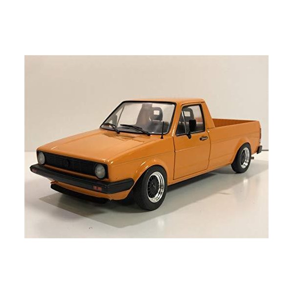VW Caddy MkI Custom Orange 1982 1:18 Scale Solido S1803502 並行輸入品