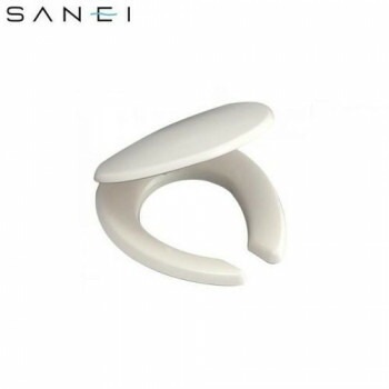 三栄水栓　SANEI　前割便座　PW902-S　アイボリー/I