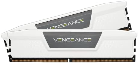 CORSAIR DDR5-5600MHz デスクトップPC用メモリ VENGEANCE DDR5シリーズ (PC5-44800) Intel XMPメモリキット 64GB ホワイト [32GB×...