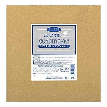 熊野油脂 業務用 クリアスクリット コンディショナー 18L