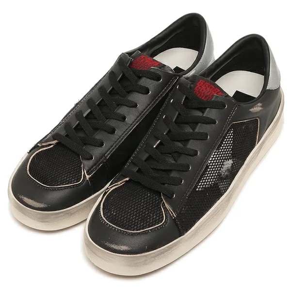 スニーカー スターダン ブラック シルバー メンズ GOLDEN GOOSE GMF00370 F004118 90179 40,170円