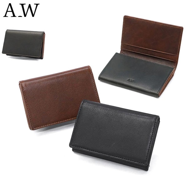 カードケース メンズ レディース 薄型 スリム じゃばら ブランド 革 本革 レザー 名刺入れ カード入れ ケース カード シンプル 薄い 丈夫 革小物 上品 ビジネス 大人 かぶせ AP-005