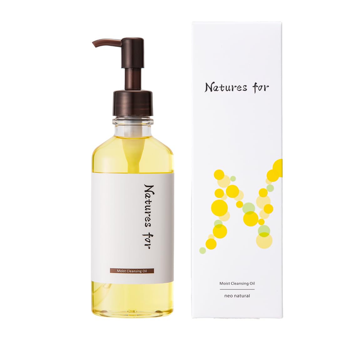 [メイク落とし] ネイチャーズフォー モイストクレンジングオイル 毛穴汚れ 黒ずみ 乾燥肌 敏感肌 無添加 国産 オーガニック ネオナチュラル 180ｍL 1本 5,032円