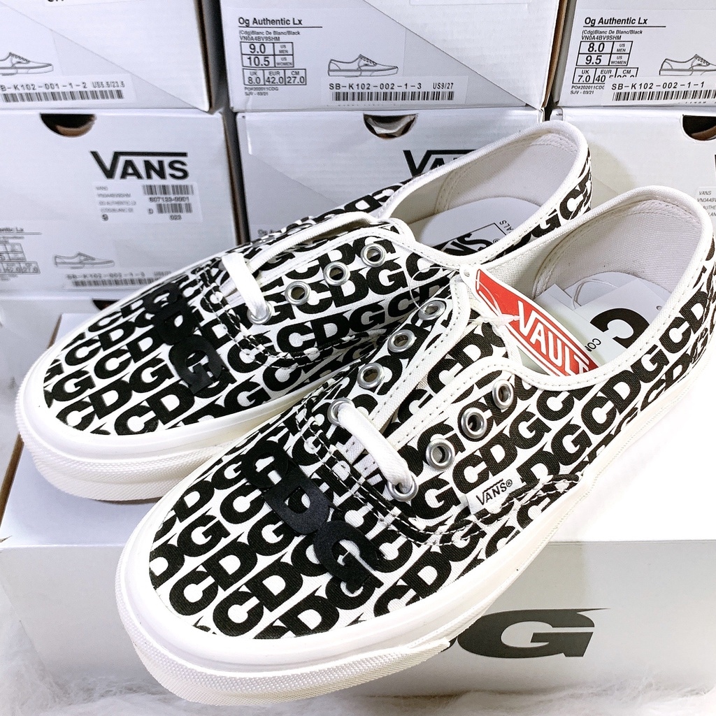 国内発送 / 正規品 【COMME des GARCONS】 CDG x VANS authentic ヴァンズ オーセンティック スニーカー コムデギャルソン バンズ
