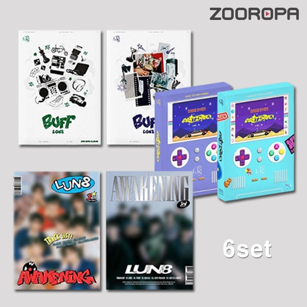 [6종세트] 루네이트 LUN8 BUFF AWAKENING CONTINUE 1집 2집 3집