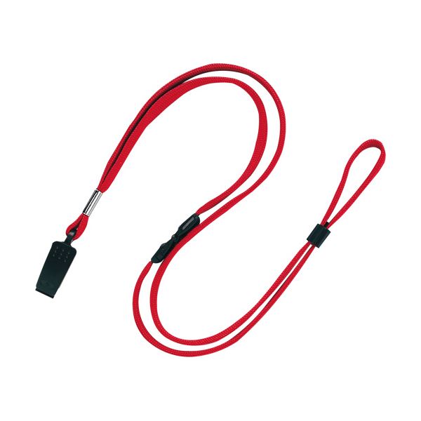 （まとめ） オープン工業 ループクリップ クリップ式赤 NB-29-RD 1パック（10本） (×5セット)