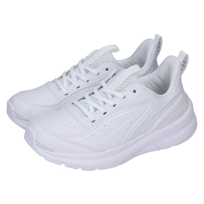 アサヒ フットケア スニーカー メンズ レディース 白 軽量 4E 幅広 履きやすい 歩きやすい ウォーキング 男女兼用 AFC- 004