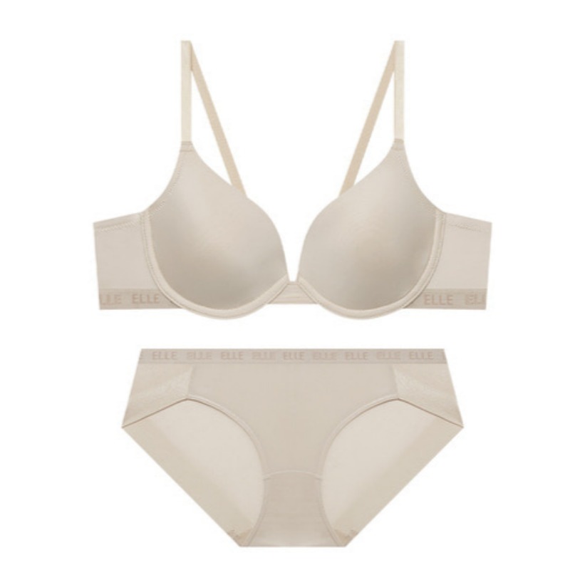 ブロック ロゴ ベーシック ブラパンティ セット - スキン 80B 95