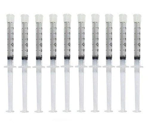 [アメリカ無料直送] [プレミアム商品][満足度上位]歯牙ジェル注射器ディスペンサー44%過酸化