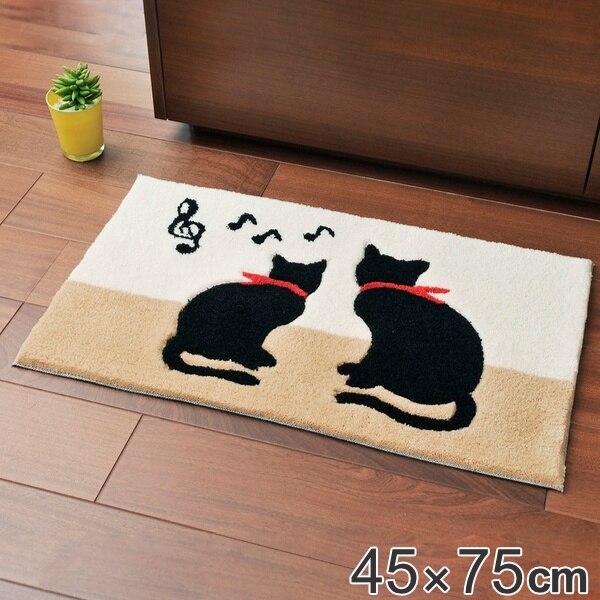 玄関マット 屋内用 キャット 45x75cm 5,339円