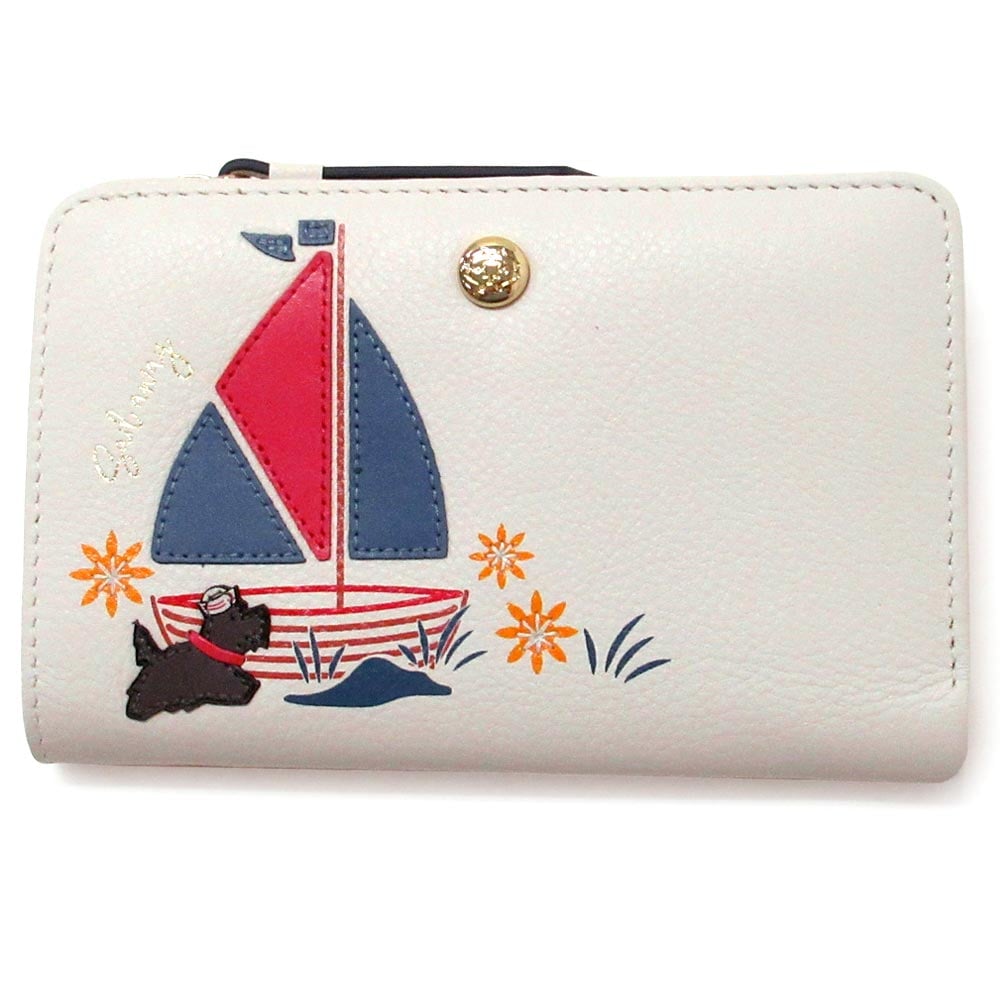 RADLEY LONDON ラドリーロンドン サイフ 財布 SAIL AWAY セイル・アウェイ 船 ヨット 二つ折り財布 S1368109 CHALK