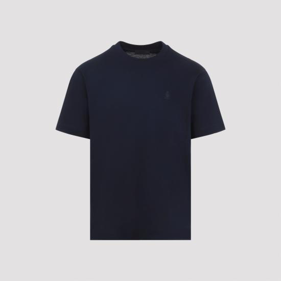 PRADA Men T-Shirts UJN999SOOO 196F F0124 NAVY