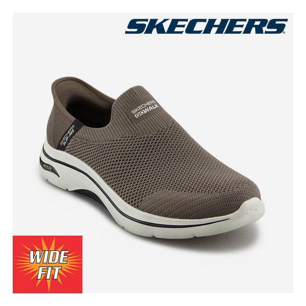 男性 ゴーウォーク アーチフィット 2.0 ワイド スリップイン SP0MWCFY052-GD 296843