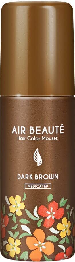 エールボーテ ヘアカラームース 白髪染め 泡タイプ 脱色剤フリー 医薬部外品 1個/80g