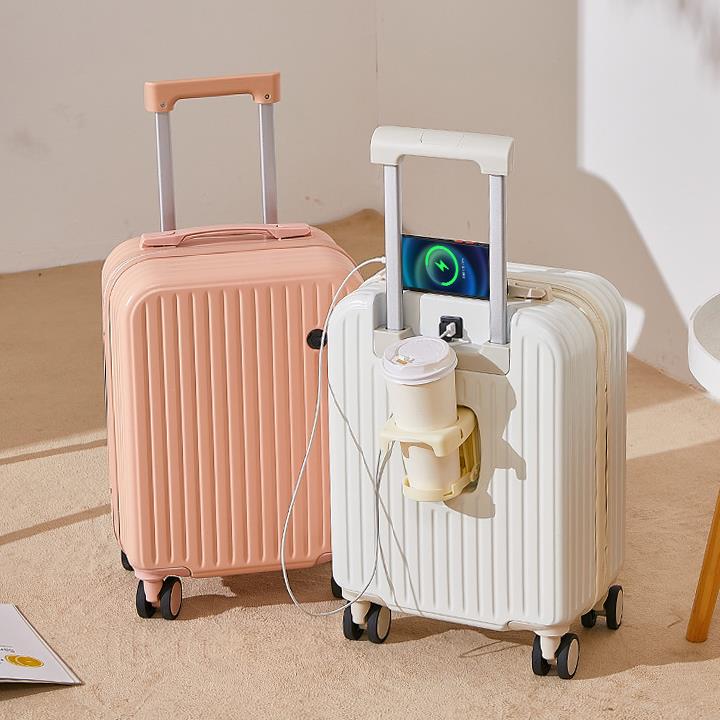 ダブルキャスター 短期旅行 撥水 ビジネス キャリーケース 18インチ キャリーケース スーツケース 小型 出張 インチ 軽量 新品機内持ち込み