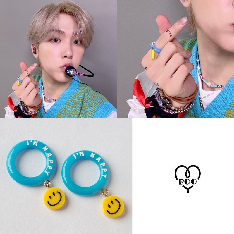 [MY BOO] SMILE RING_ASTRO着用