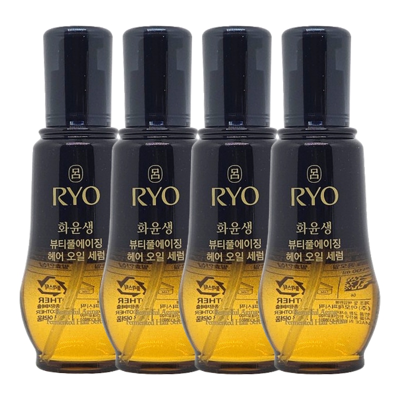 華潤生 トータル ヘアオイル セラム 100ml 4個セット 洗い流さないタイプ デイリー用 自宅用 まとめ買い