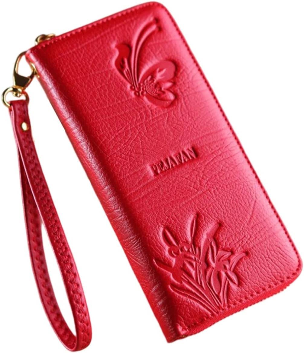 【20%OFFクーポン】花柄 英字柄 長財布 レディース 大人 2つ折り ファスナー 財布 大容量 スマホ入れ可 カード入れ レシートと小銭 マチ付き 取り出しやすい 多機能 お手頃 コインケース お