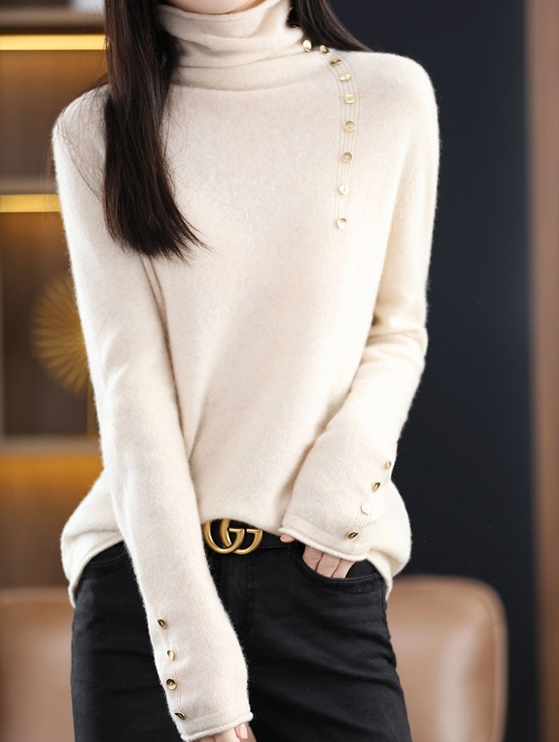 タートルニット ニット トップス タートル ハイネック ハイネックニット 無地 シンプル 長袖 着回し レイヤード かわいい 可愛い きれいめ シンプル カジュアル 上品 おしゃれ 10代