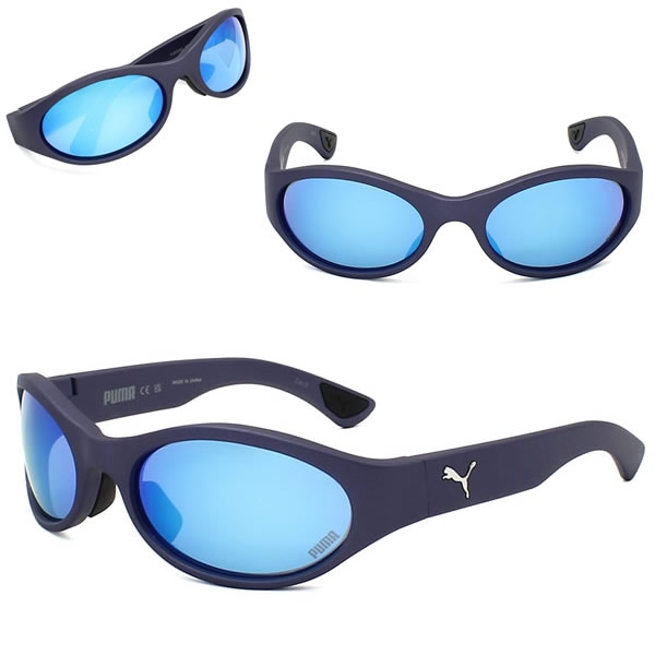 サングラス PU0520S-004 サングラス UVカット グローバルフィット ブルー メンズ レディース ユニセックス