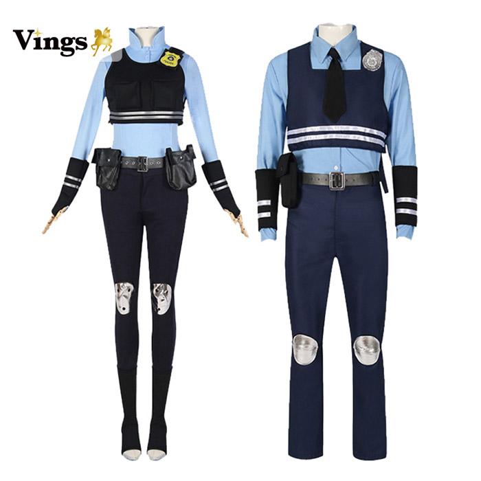 【ins話题で】ズートピア ジュディホップス 警察官 コスプレ衣装 コスチューム