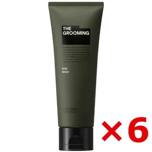 【送料無料】資生堂 シセイドウ ／ MEN ／ ザ・グルーミング ウオッシュ 120g 【6個セット】／ サロン専売品 ／ スキンケア