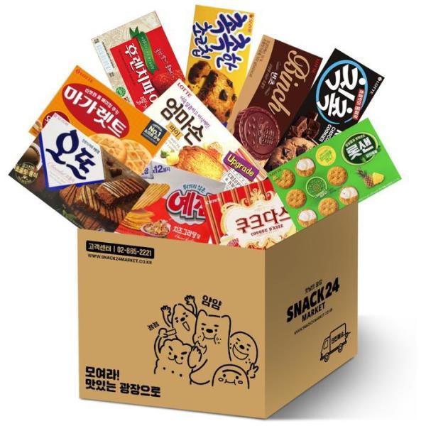 スナック24 みんなで ゴシゴシ 10種 人気 お菓子セット 10p