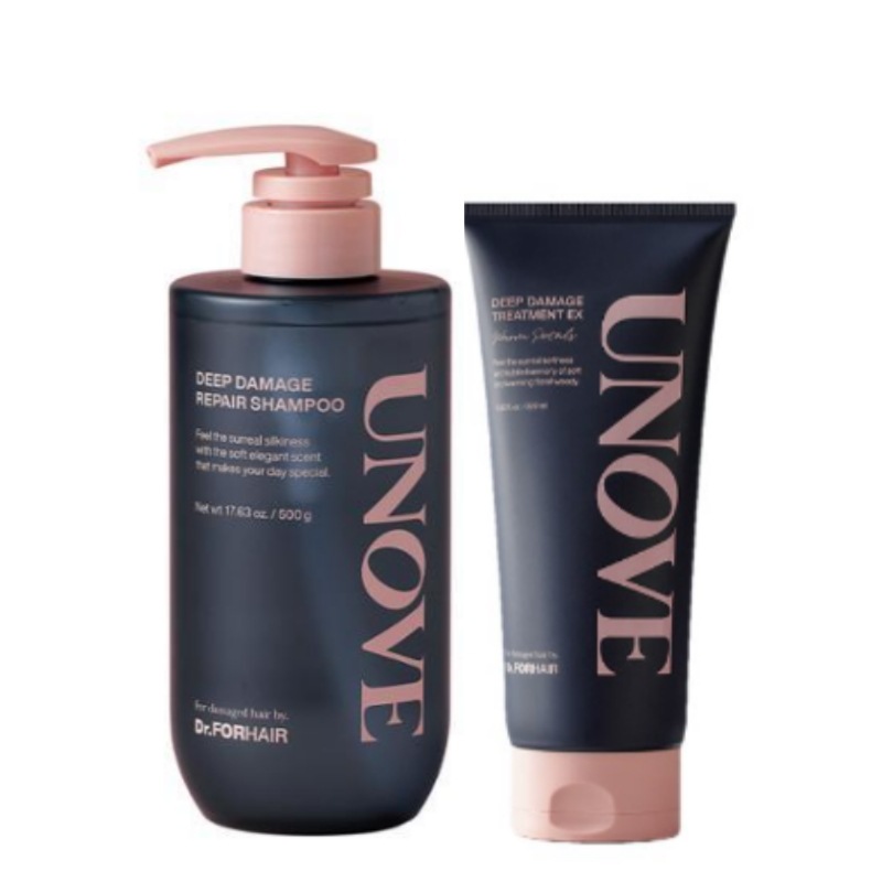 【正規品】[ディープダメージシャンプー&トリートメントセット] ディープダメージトリートメントEX 320ml+ディープダメージリペアシャンプー500ml