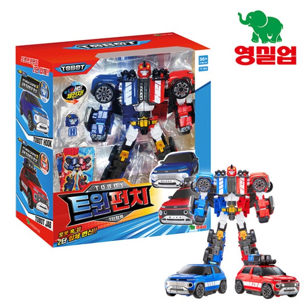 ニュー・トボット・ツインパンチ / 変身ロボット・キャスパー (贈呈品なくなり次第贈呈終了)