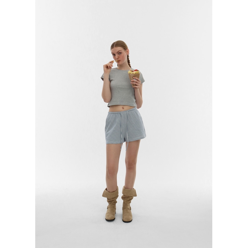 ブラックアップ [B-BASIC] サマーストライプショーツ