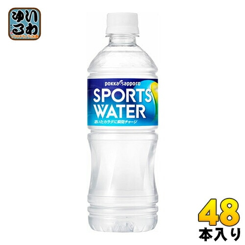 ポッカサッポロ スポーツウォーター 550ml ペットボトル 48本 (24本入×2 まとめ買い) 熱中症対策 スポーツドリンク スポドリ