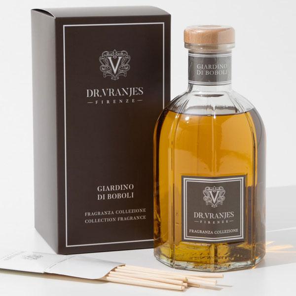 ドットール・ヴラニエス ルームフレグランス ボーボリ（GIARDINO DI BOBOLI） ディフューザー 250ml リード付き Dr. Vranjes