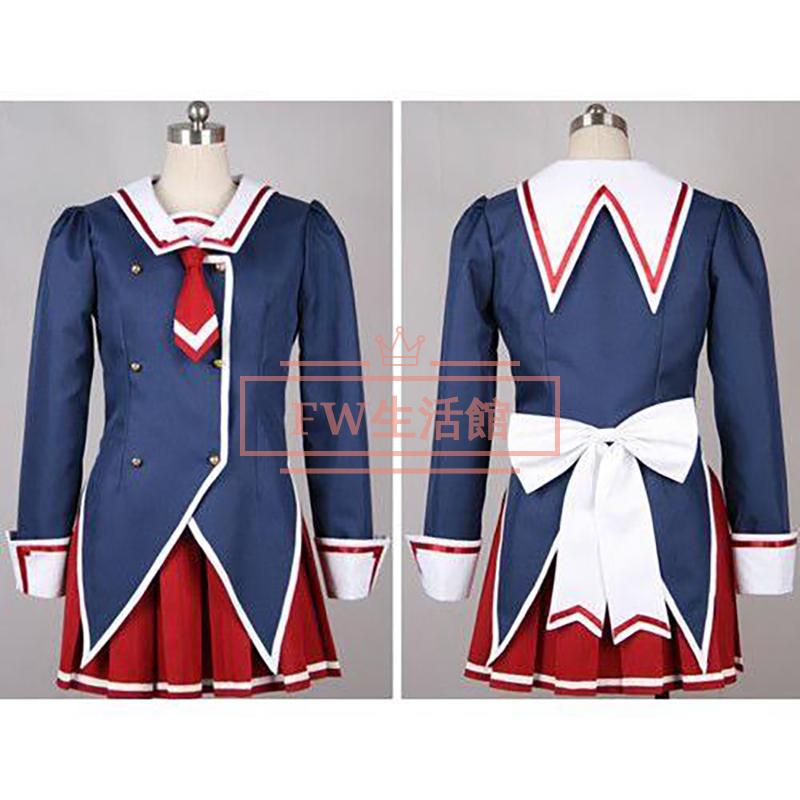 C3シーキューブ 私立大秋高校制服 コスプレ衣装 コスチューム cosplay イベント演出服アニメ変装仮装 ハロウィン