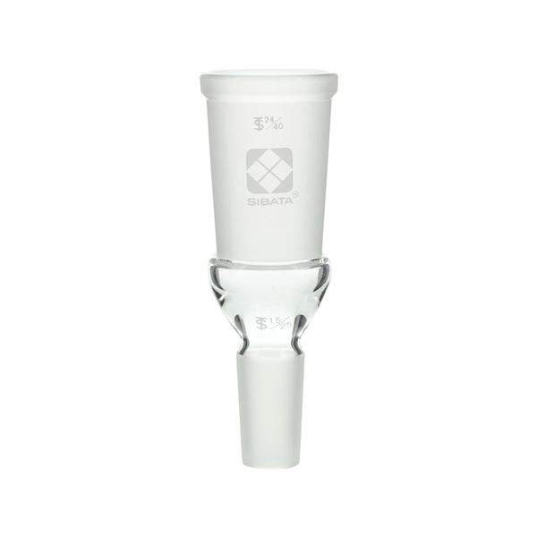 共通摺合連結管 径違い 拡大用 24/40-15/25 [007020-2415]