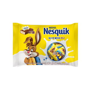 [Nesquik] [ネスクイック] Milky Choco Wafer ウェハー ミニ 18個入り
