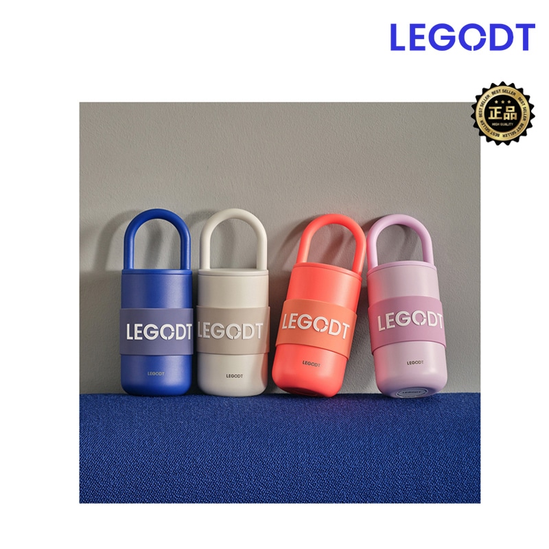 LOOP TUMBLER タンブラー 400ml 5カラー 魔法瓶 蓋付 ふた付き おしゃれ 韓国 保冷 保温 人気 ボトル レトロ かわいい ステンレス 取っ手付き 韓国雑貨 韓国グッズ 韓国インテ