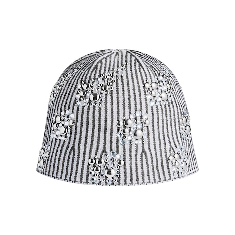 シャインビーニー WH(ホワイト) 公式正規品 ニットビニー 可愛い おしゃれ ディリーファッション デイリーコーデ 韓国ファッション 韓国風スタイル 韓国アイテム 韓国雑貨