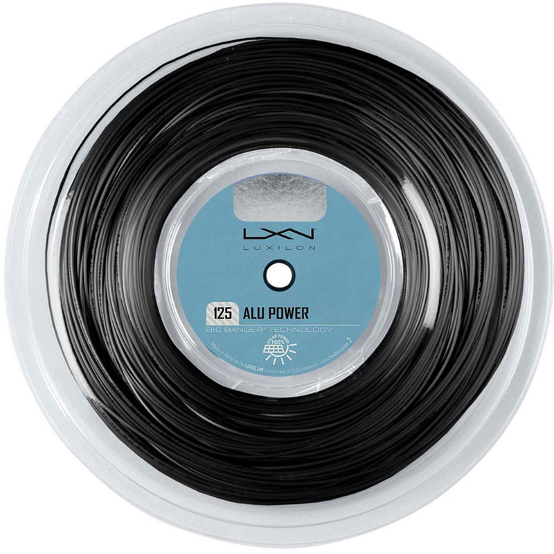 Wilson(ウイルソン) ALU POWER 125 200M REEL BLACK 125 テニス ガット (wr83070011)
