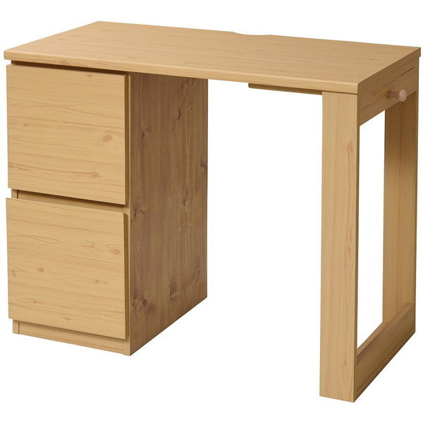 JKプラン FWD-0002-NA ナチュラル witsシリーズ [学習デスク（収納チェスト付き）] メーカー直送