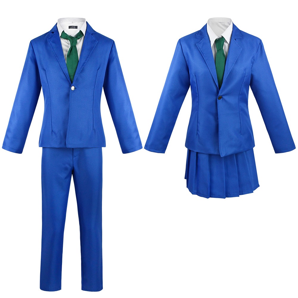 名探偵コナンcos制服工藤新一/毛利蘭同モデルコスプレ演技服 5,596円