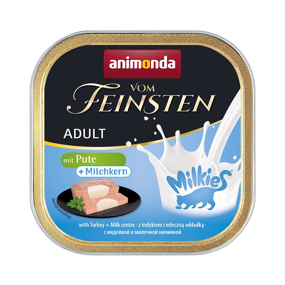 アニモンダ　キャット　ミルキース　アダルト　七面鳥・ミルク　１００ｇX３２個　正規品　ＣＲＣ35―20―07―30―00