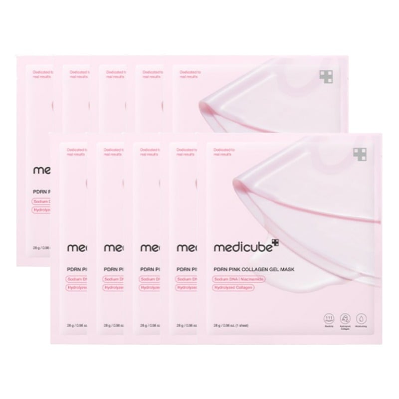 [NEW] PDRN ピンクコラーゲンゲルマスク 10枚