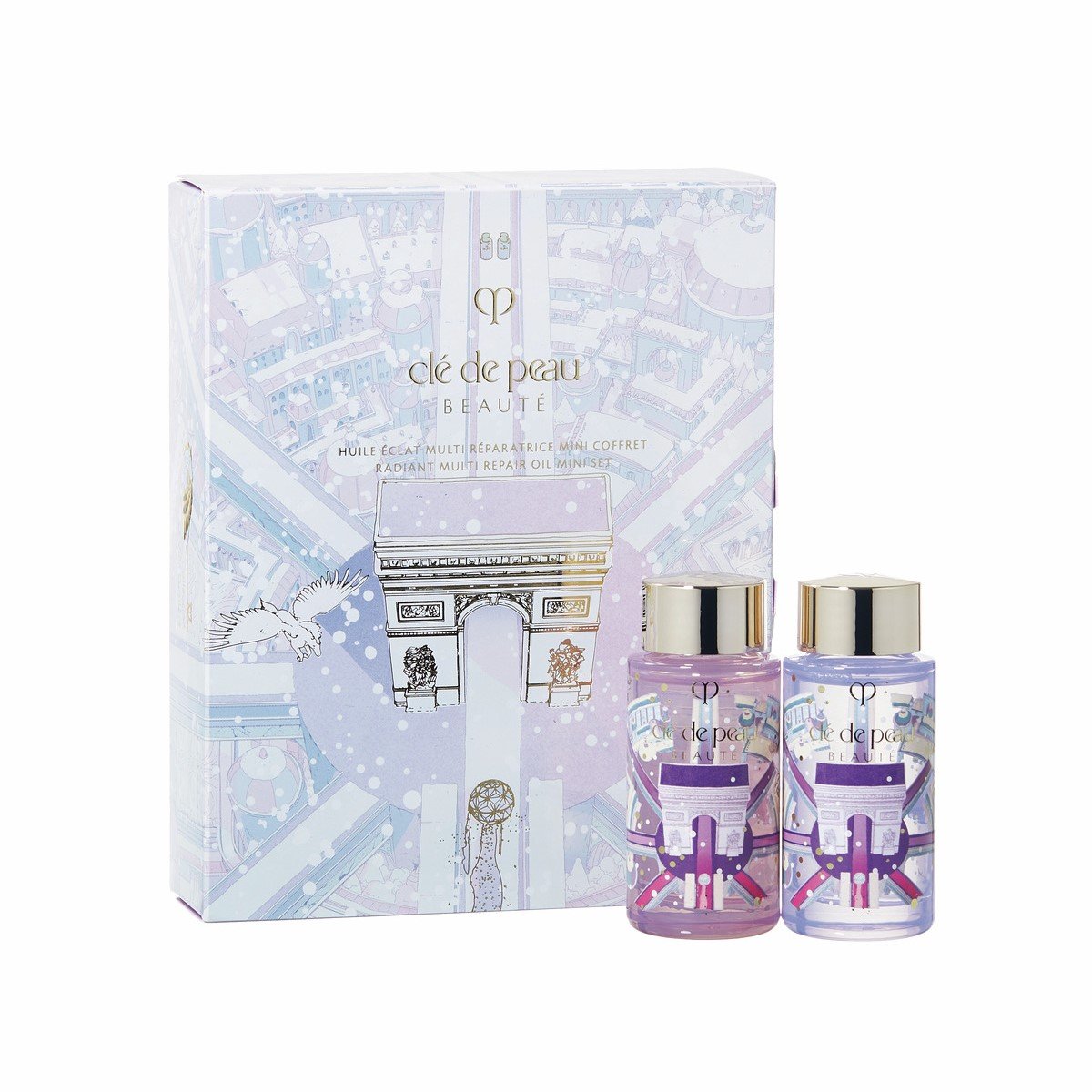 【国内正規品】資生堂クレ・ド・ポー ボーテ ユイルレパラトゥリス ミニコフレ（ホリデーコレクション） 20mL×2本 オイル状美容液 医薬部外品限定品