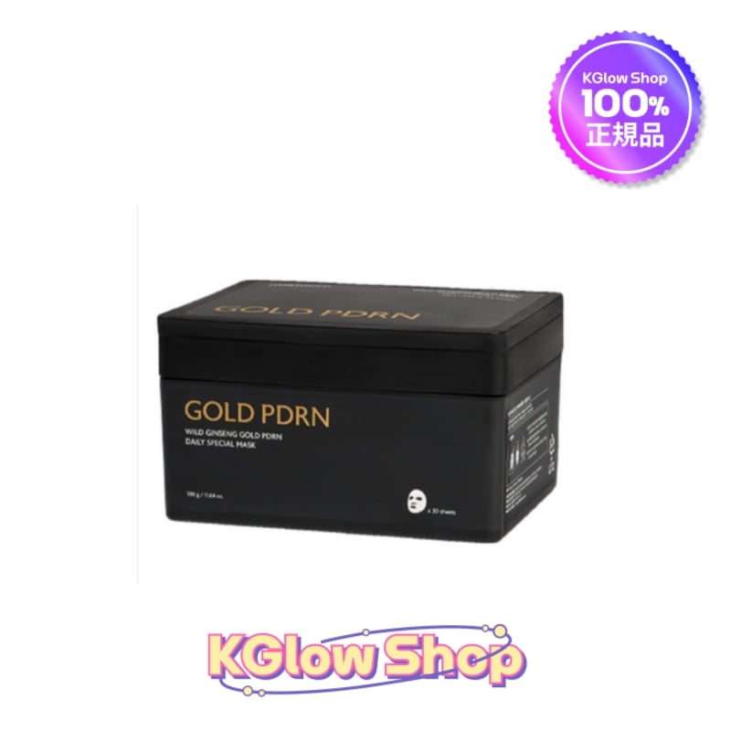 [30枚] 山参 ゴールド PDRN デイリー スペシャル マスク