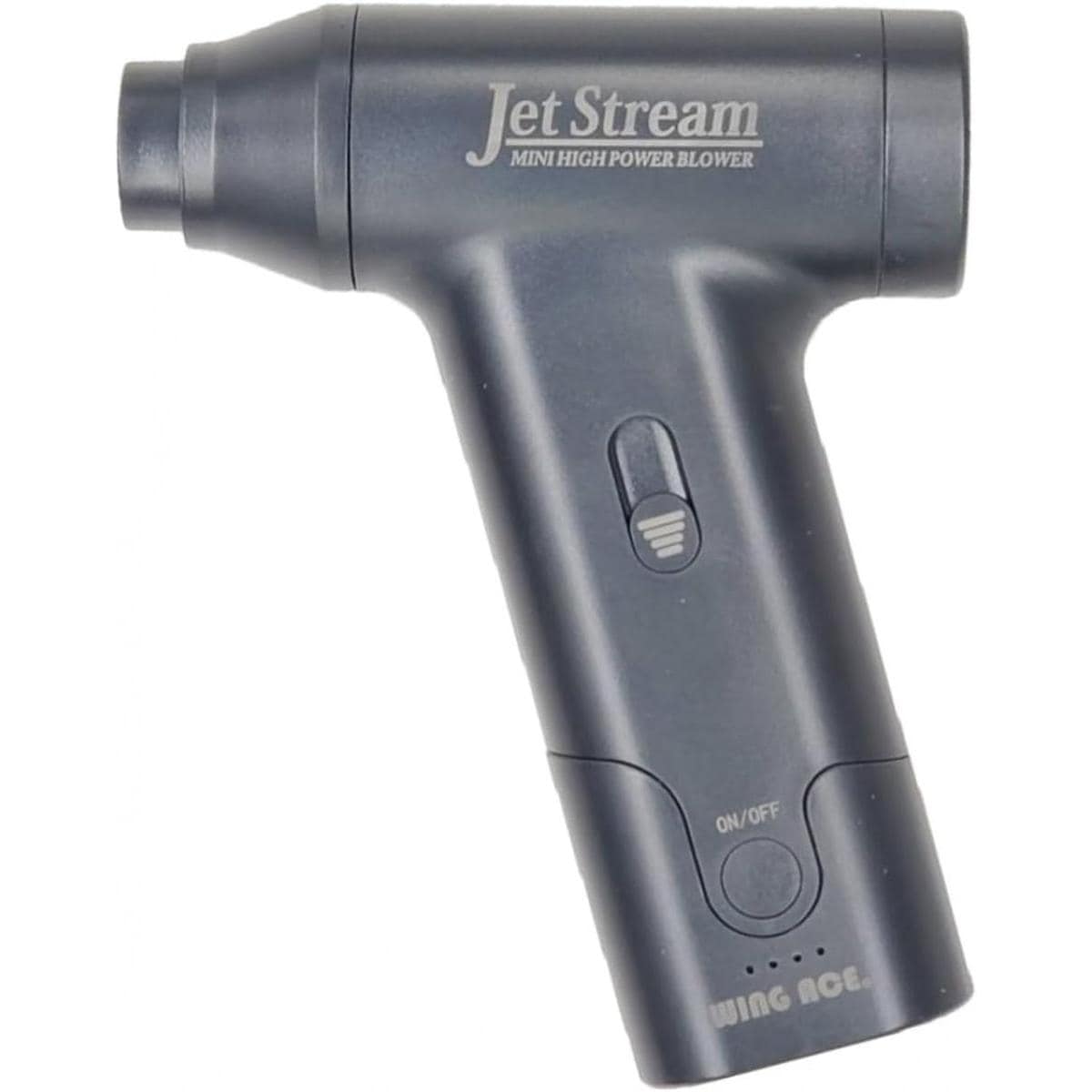 熱田資材 WING ACE ウィングエース JET-J02 充電式ミニ強力エアブロワー 小型 軽量 噴射吸引切替 最大風速40m/s コードレス