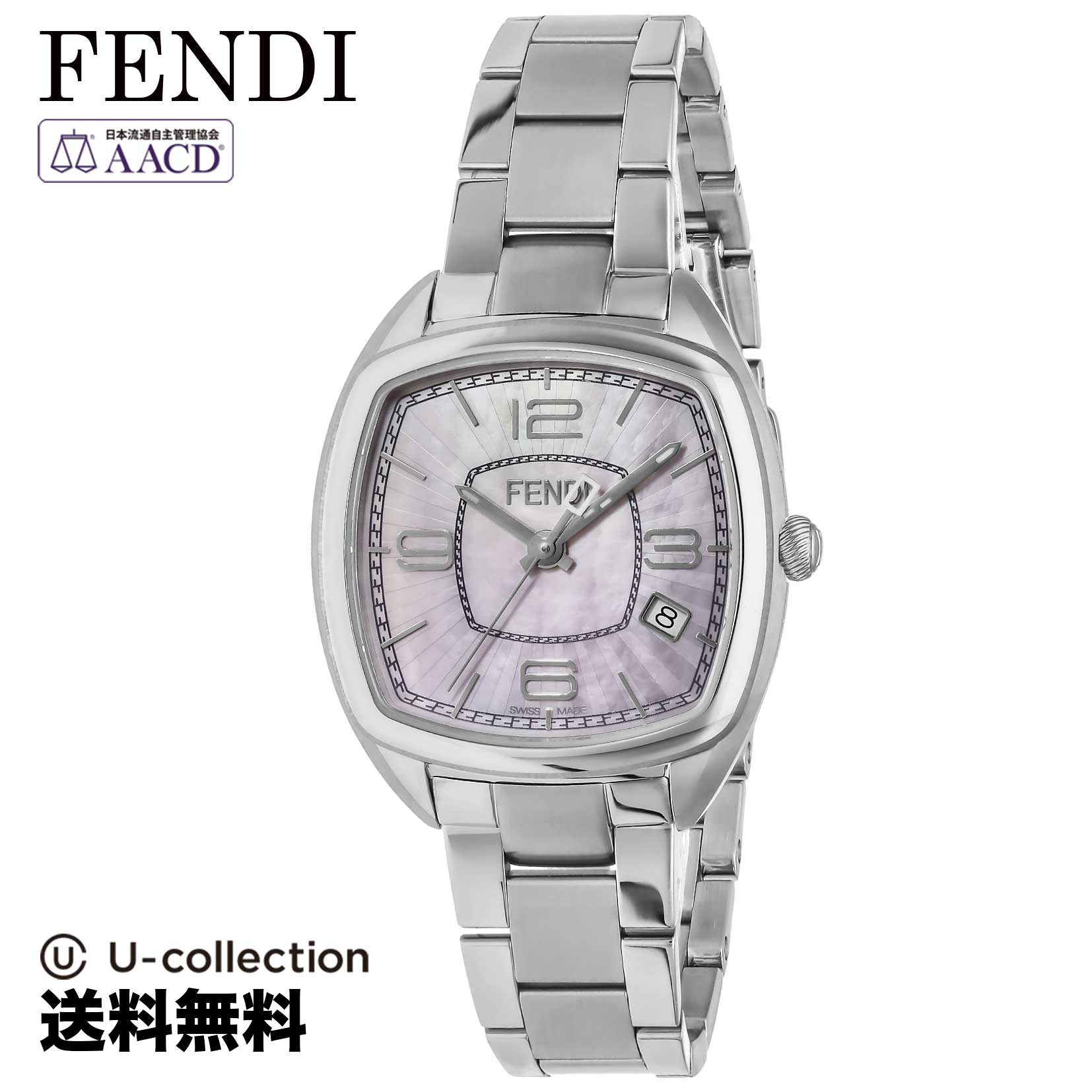 【腕時計】 FENDI(フェンディ) MOMENTO / モメント レディース シルバー クォーツ F221037500 時計 ブランド